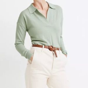 NWT Madewell Collared Sweater